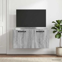 Meuble TV mural Sonoma gris 59,5 x 31 x 30 cm Bois d'ingénierie 619840619840