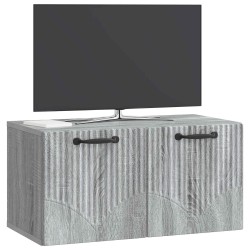 Meuble TV mural Sonoma gris 59,5 x 31 x 30 cm Bois d'ingénierie 619840619840