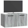 Meuble TV mural Sonoma gris 59,5 x 31 x 30 cm Bois d'ingénierie 619840619840