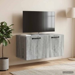 Meuble TV mural Sonoma gris 59,5 x 31 x 30 cm Bois d'ingénierie 619840619840