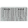 Meuble TV mural Sonoma gris 59,5 x 31 x 30 cm Bois d'ingénierie 619840619840