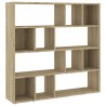 Bibliothèque/Séparateur de pièce Chêne Sonoma 105x24x102 cm 619844619844