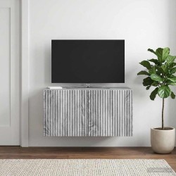 Meuble TV mural Sonoma gris 59,5 x 31 x 30 cm Bois d'ingénierie 619852619852