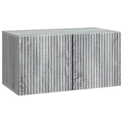 Meuble TV mural Sonoma gris 59,5 x 31 x 30 cm Bois d'ingénierie 619852619852