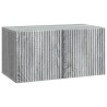Meuble TV mural Sonoma gris 59,5 x 31 x 30 cm Bois d'ingénierie 619852619852
