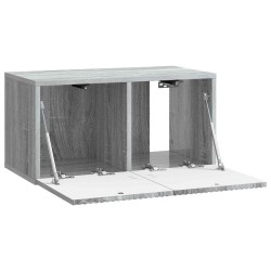 Meuble TV mural Sonoma gris 59,5 x 31 x 30 cm Bois d'ingénierie 619852619852