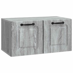 Meuble TV mural Sonoma gris 59,5 x 31 x 30 cm Bois d'ingénierie 619859619859