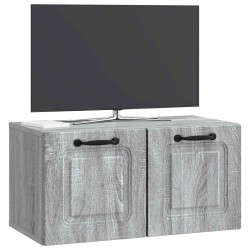 Meuble TV mural Sonoma gris 59,5 x 31 x 30 cm Bois d'ingénierie 619859619859