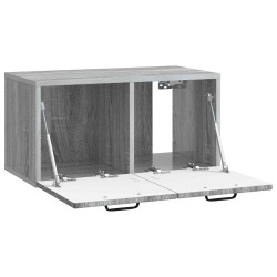 Meuble TV mural Sonoma gris 59,5 x 31 x 30 cm Bois d'ingénierie 619859619859