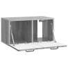 Meuble TV mural Sonoma gris 59,5 x 31 x 30 cm Bois d'ingénierie 619859619859