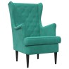 Fauteuil Turquoise Velours 619860619860