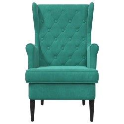 Fauteuil Turquoise Velours 619860619860
