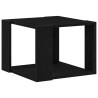 Table basse Chêne noir 40 x 40 x 30 cm Bois d'ingénierie 619862619862