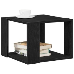 Table basse Chêne noir 40 x 40 x 30 cm Bois d'ingénierie 619862619862