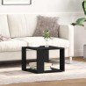 Table basse Chêne noir 40 x 40 x 30 cm Bois d'ingénierie 619862619862