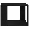 Table basse Chêne noir 40 x 40 x 30 cm Bois d'ingénierie 619862619862