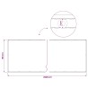 Écran de confidentialité pour balcon 1,5 x 25 m 619869619869