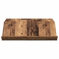Étagère à magazines avec étagère Bois ancien 90 x 53 x 28,5 cm 619871619871