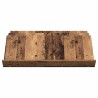 Étagère à magazines avec étagère Bois ancien 90 x 53 x 28,5 cm 619871619871