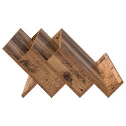 Étagère à magazines avec étagère Bois ancien 90 x 53 x 28,5 cm 619871619871