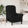 fauteuil Noir 76 x 94 x 102 cm Microfibre 619873619873