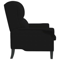 fauteuil Noir 76 x 94 x 102 cm Microfibre 619873619873
