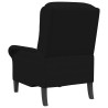 fauteuil Noir 76 x 94 x 102 cm Microfibre 619873619873