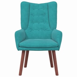 fauteuil Turquoise 63 x 67 x 94 cm Velours 619879619879