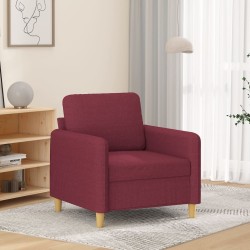 Fauteuil Rouge bordeaux 60 cm Tissu 619886619886