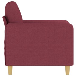 Fauteuil Rouge bordeaux 60 cm Tissu 619886619886