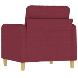 Fauteuil Rouge bordeaux 60 cm Tissu 619886619886