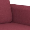 Fauteuil Rouge bordeaux 60 cm Tissu 619886619886