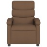 Fauteuil inclinable Marron Tissu 619896619896