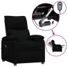 Fauteuil inclinable électrique Noir Tissu 619897619897