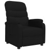 Fauteuil inclinable Noir Tissu 619898619898