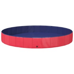 Piscine pour Chien Rouge Ø300 x 38 cm PVC épais 619904619904