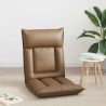 Fauteuil de sol ajustable Cappuccino Simili cuir 619905619905