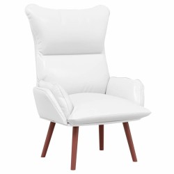 fauteuil Blanc 69 x 74 x 93 cm Simili cuir 619906619906