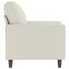 Fauteuil Crème 60 cm Velours 619907619907