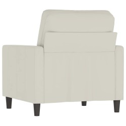 Fauteuil Crème 60 cm Velours 619907619907