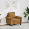 Fauteuil Marron 60 cm Velours 619909619909