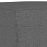 Repose-pied Gris foncé 60x50x41 cm Tissu 619910619910