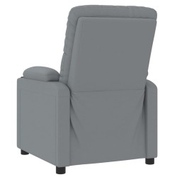 Fauteuil inclinable électrique Gris clair Tissu 619914619914