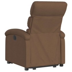 Fauteuil inclinable Marron Tissu 619915619915