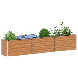 Jardinière surélevée Marron Clair 240 x 40 x 45 cm 619922619922