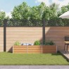 Jardinière surélevée Marron Clair 240 x 40 x 45 cm 619922619922