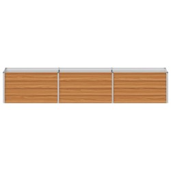 Jardinière surélevée Marron Clair 240 x 40 x 45 cm 619922619922