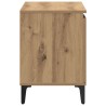 Meuble TV chêne artisanal 102x35x50 cm bois d'ingénierie 619923619923