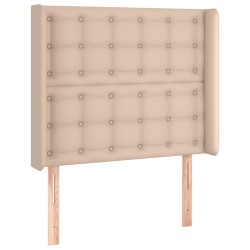 Tête de lit à LED Cappuccino 103x16x118/128 cm Similicuir 619924619924