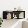 Meuble mural Chêne noir 102 x 37 x 35 cm Bois d'ingénierie 619930619930